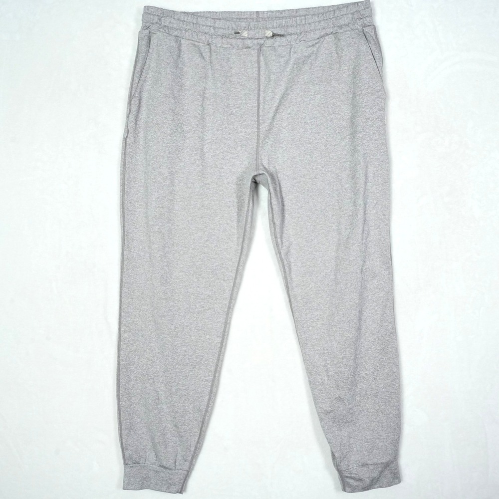 Vuori Ponto Performance Jogger Heather Grey Womens XXL VW303 DreamKnit Pants